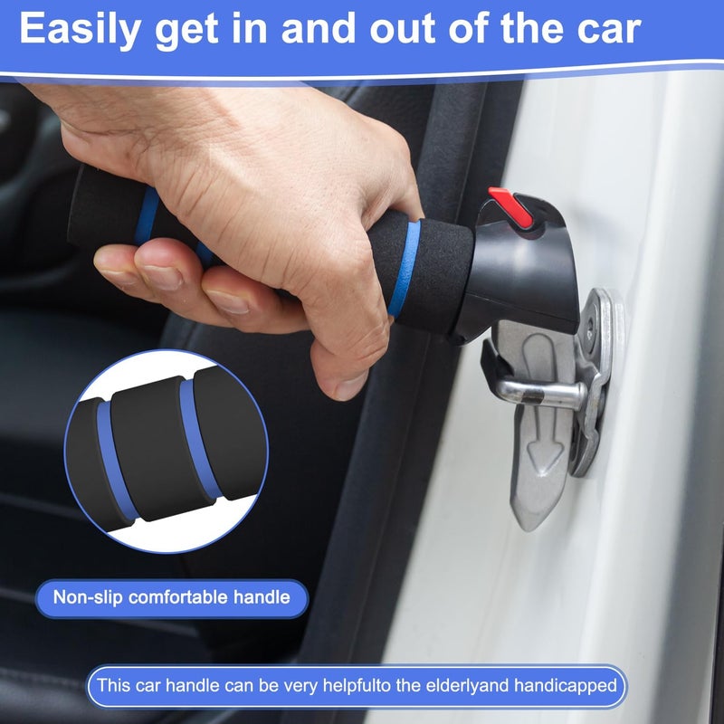 TONINT 2 Packs Car Handle Assist,Car Door Handle for Elderly,Support Handle Multifunction Door Latch for Seniors and Handicapped - Image 5